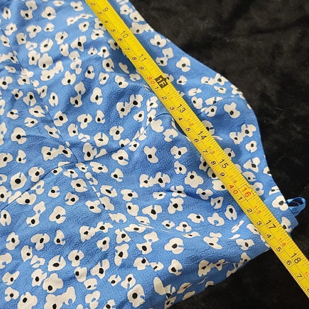 Zara NWT Printed Mini Dress Size XL - Picture 8 of 9